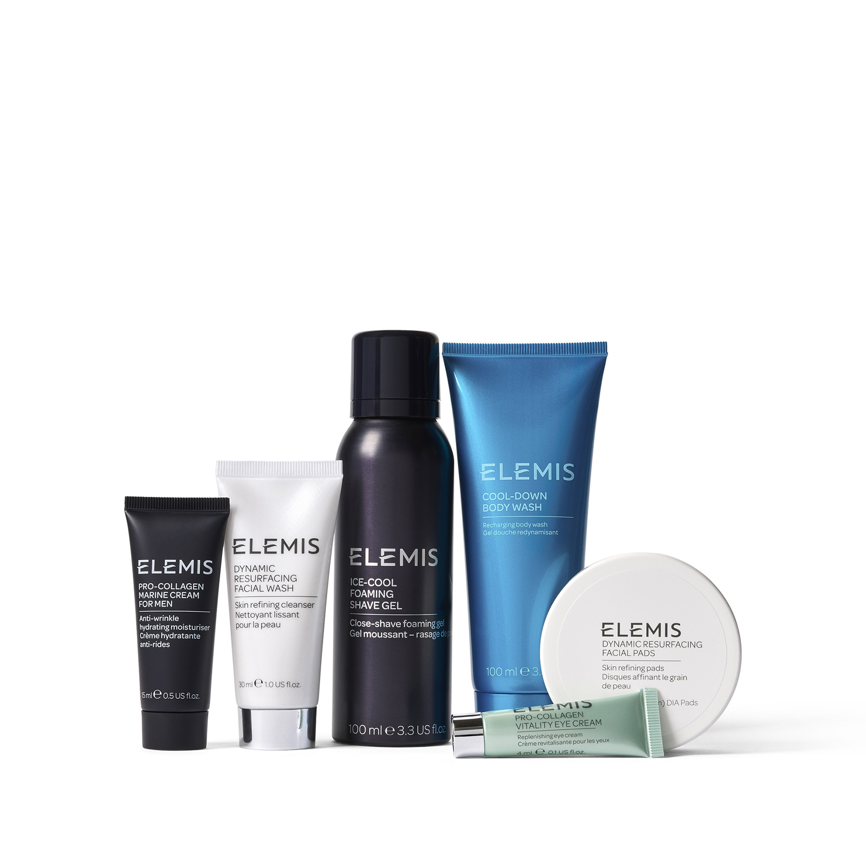 Тревел набір бестселерів для Нього ELEMIS Travel Skin Heroes for Him Kit